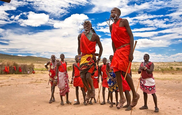танцы масаев